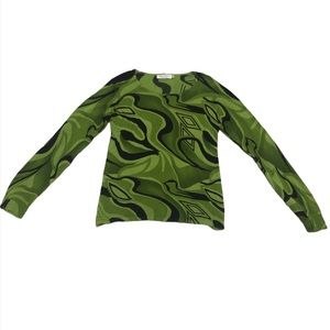 Groovy Green Sweater